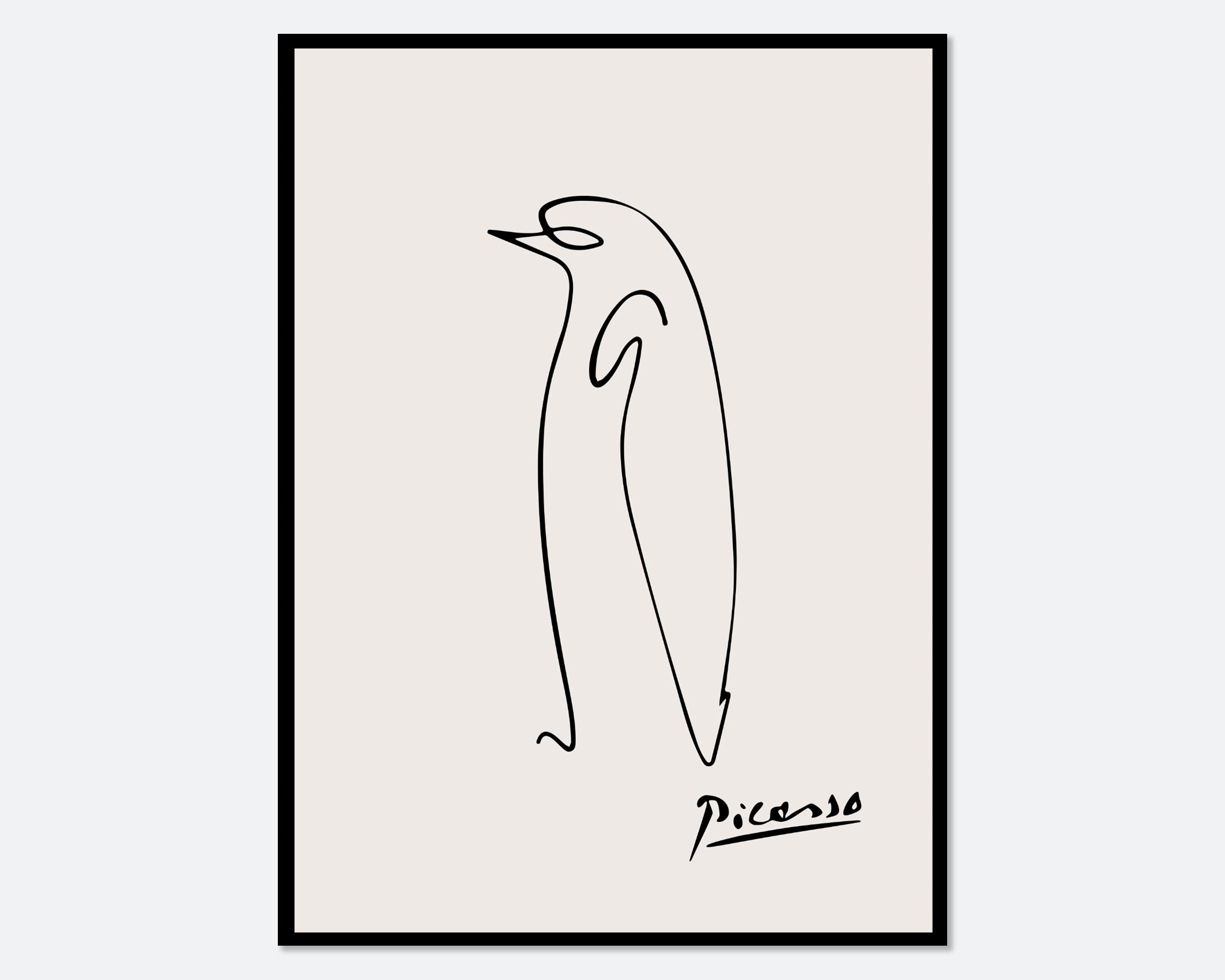 PRICARO Scheisse geparkt Flyer Pinguin, A6, 50 Stück 