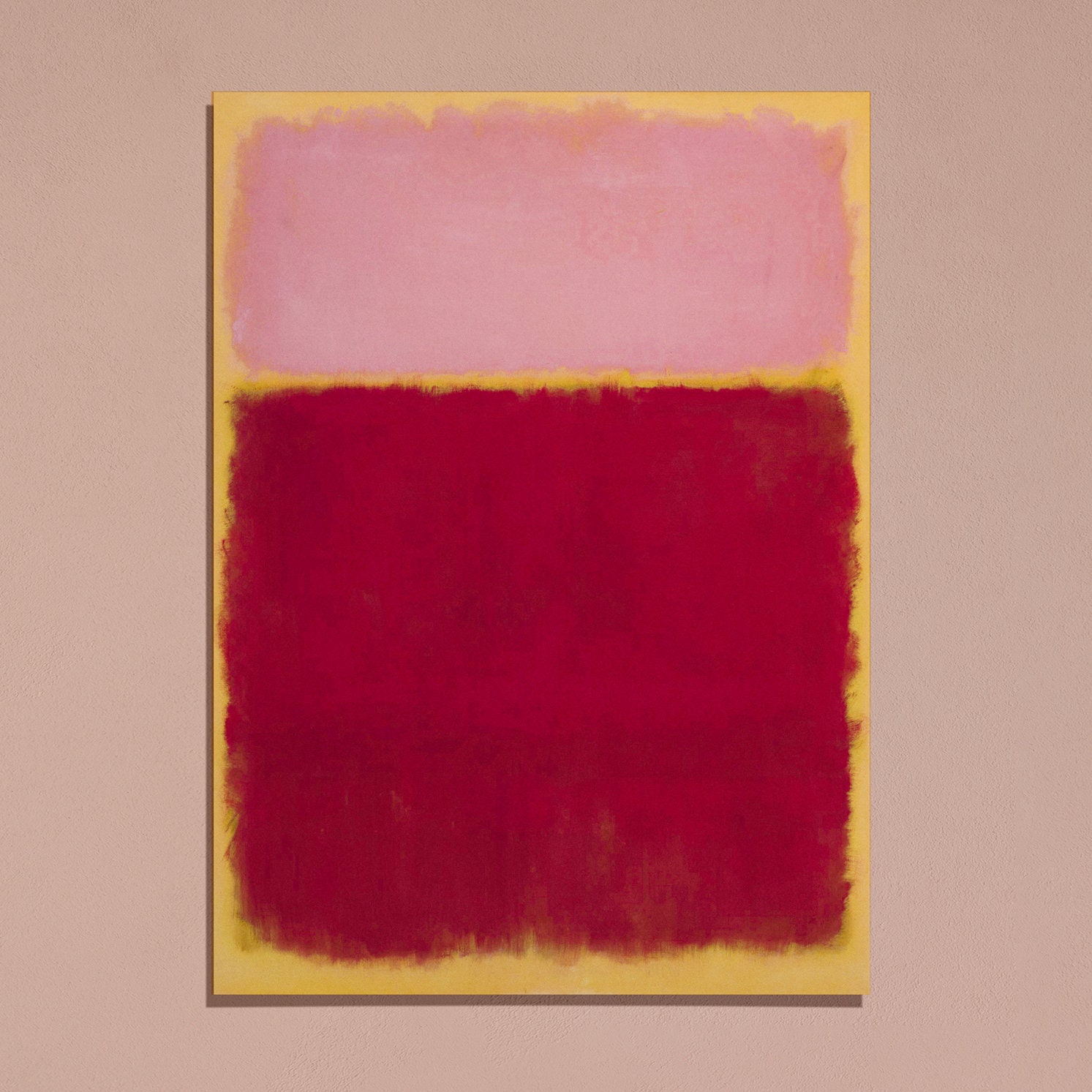 ②額装 マーク・ロスコ 「Untitled,1962」シルクスクリーン 1990 額装 マーク・ロスコ 「Untitled,1962」シルクスクリーン 1990