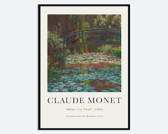 The Water Lily Pond Harmony In Green 1899 Garden Painting By