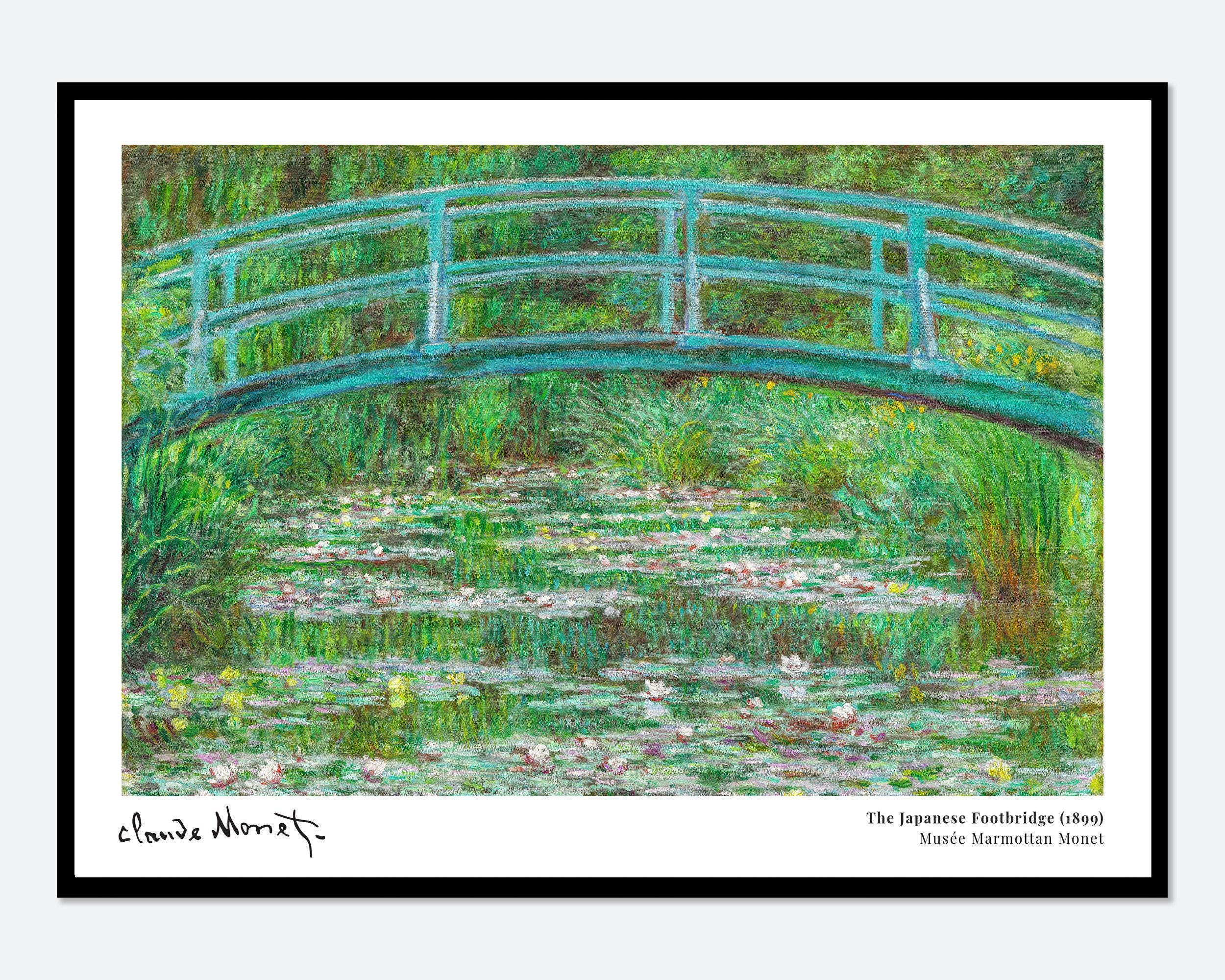 Japanese footbridge monet - Etsy 日本