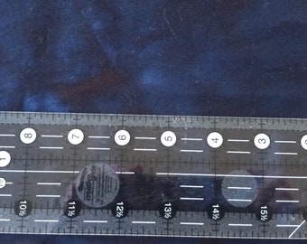 Batik Céleste - Minuit - 1/2 mètre