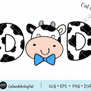 Kuh Papa Kuh Gesicht Kuh Kuh Clipart Kuh Junge Kuh Kuh Shirt Kuh Shirt Bauernhof Tier Clipart Bauernhof Geburtstag Dekor Bauernhof Shirt Tier Cricut Schnitt Design