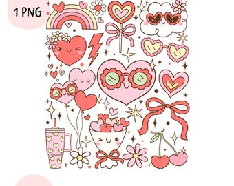 Groovy valentine png Valentine's day png Retro valentine png Valentine sublimation Hippie love png Love vibes png Valentine gift shirt png