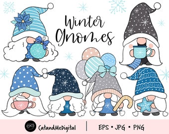 Winter gnomes clipart Gnomes clipart Snow gnomes clipart Gnome png Nordic gnome Winter clipart Holidays clipart Scandinavian gnomes