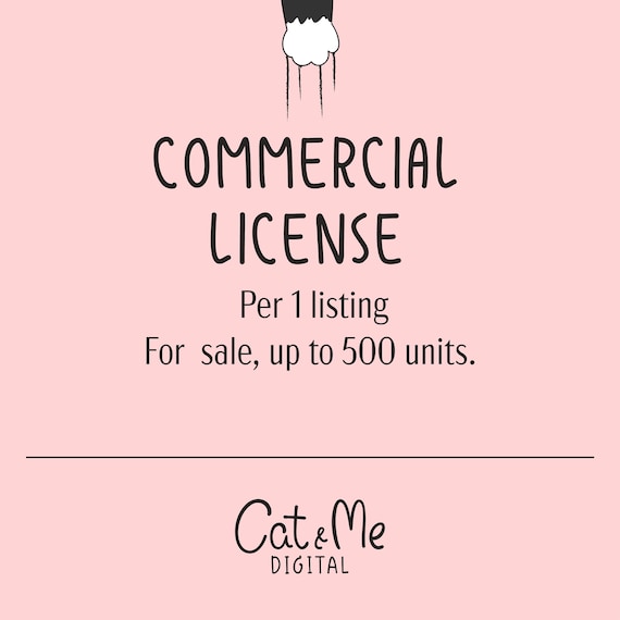 Standard Commercial use License - 500 Units