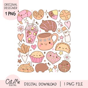 Mexican pan dulce png Mexican sweet bread png Pink mexican dessert png Pan dulce sublimation Concha lover Concha girl png Mexican gift shirt