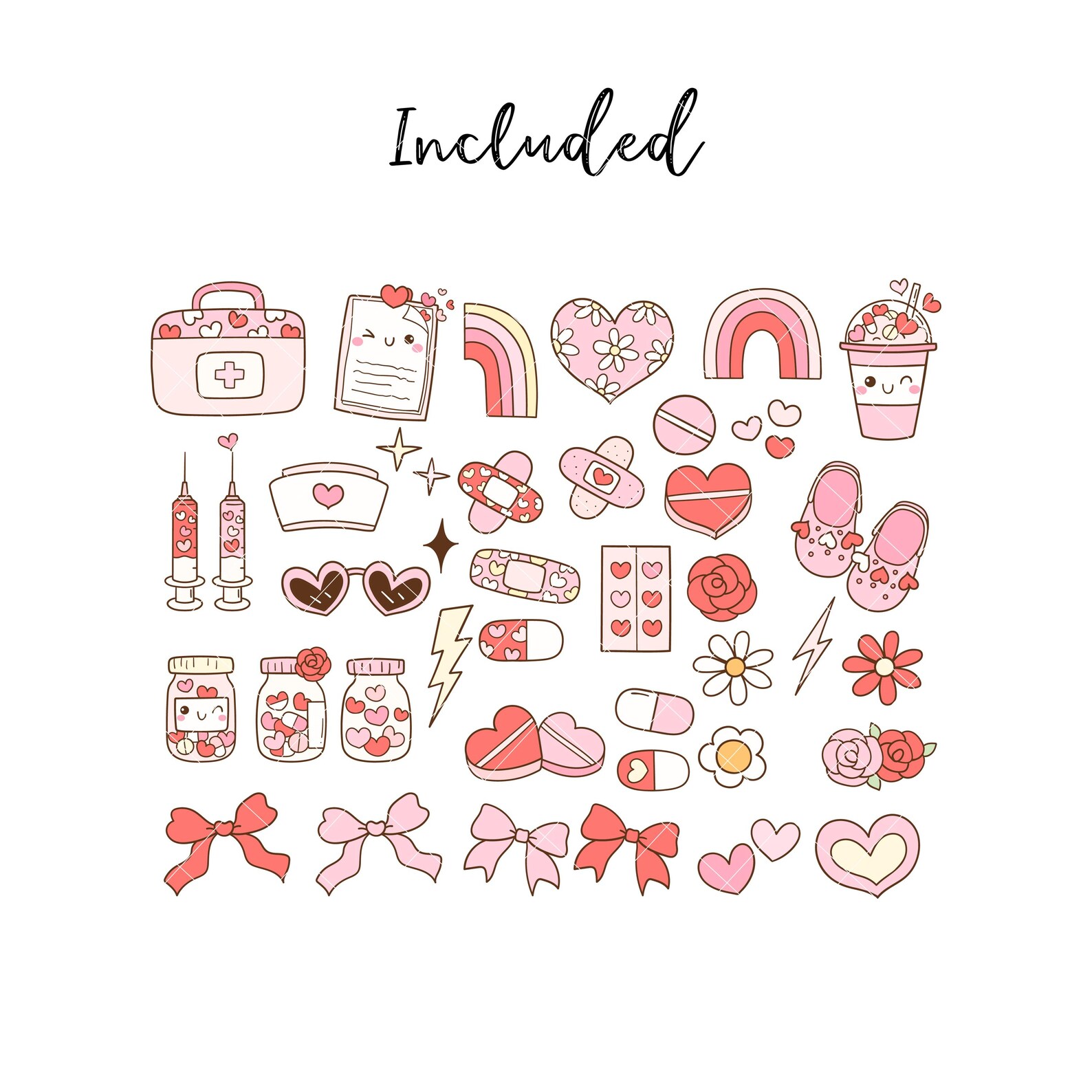Retro Valentine Nurse Clipart Groovy Valentine Png Nurse Life Png ...