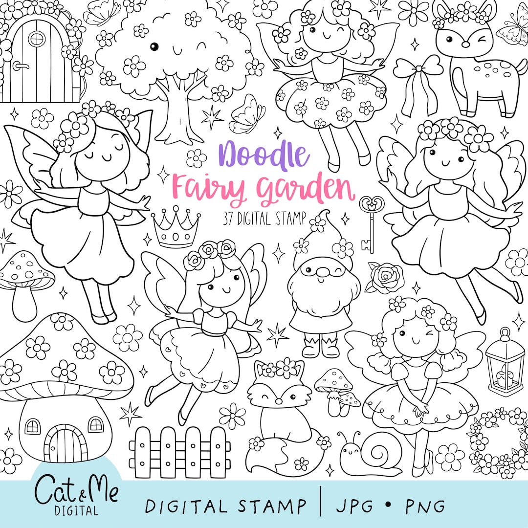 Stamp A Scene Fairy Garden