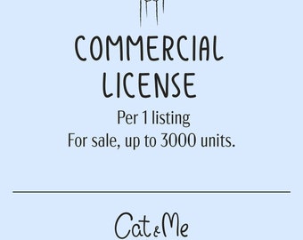 Licence d'utilisation commerciale étendue - 3 000 unités