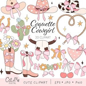 Coquette cowgirl clipart Wild west clipart Western cowgirl png Soft girl clipart Girly cowgirl gift Cowgirl aesthetic Cowboy Hat Boots Png
