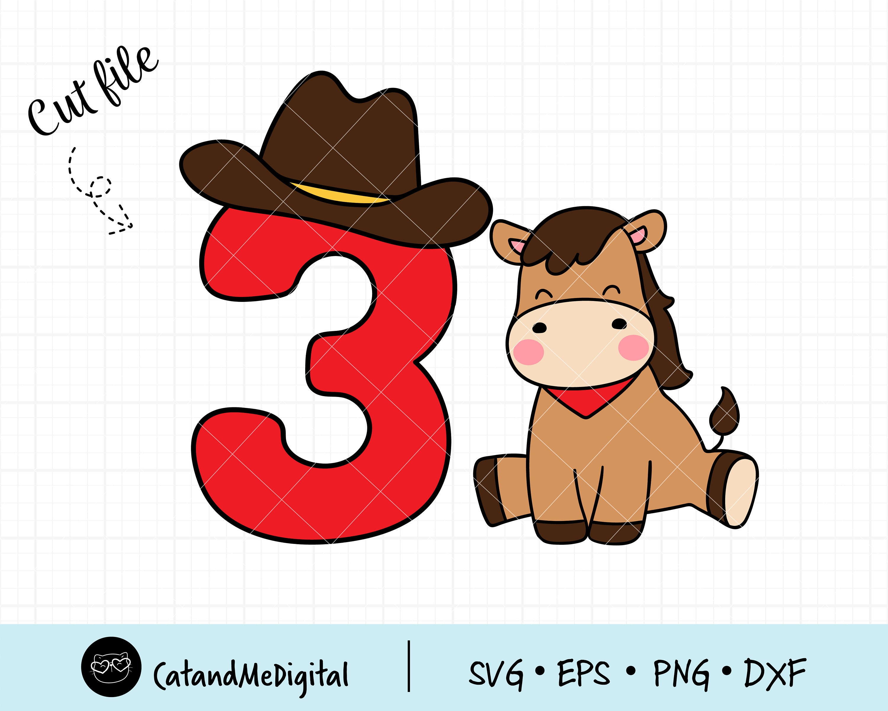 Número de caballo cumpleaños svg Tercer cumpleaños svg Clipart de caballo  Granja de animales svg Camisa para niños svg Caballo vaquero svg Regalo de  cumpleaños Fiesta de cumpleaños svg - Etsy México, image size:3000x2400