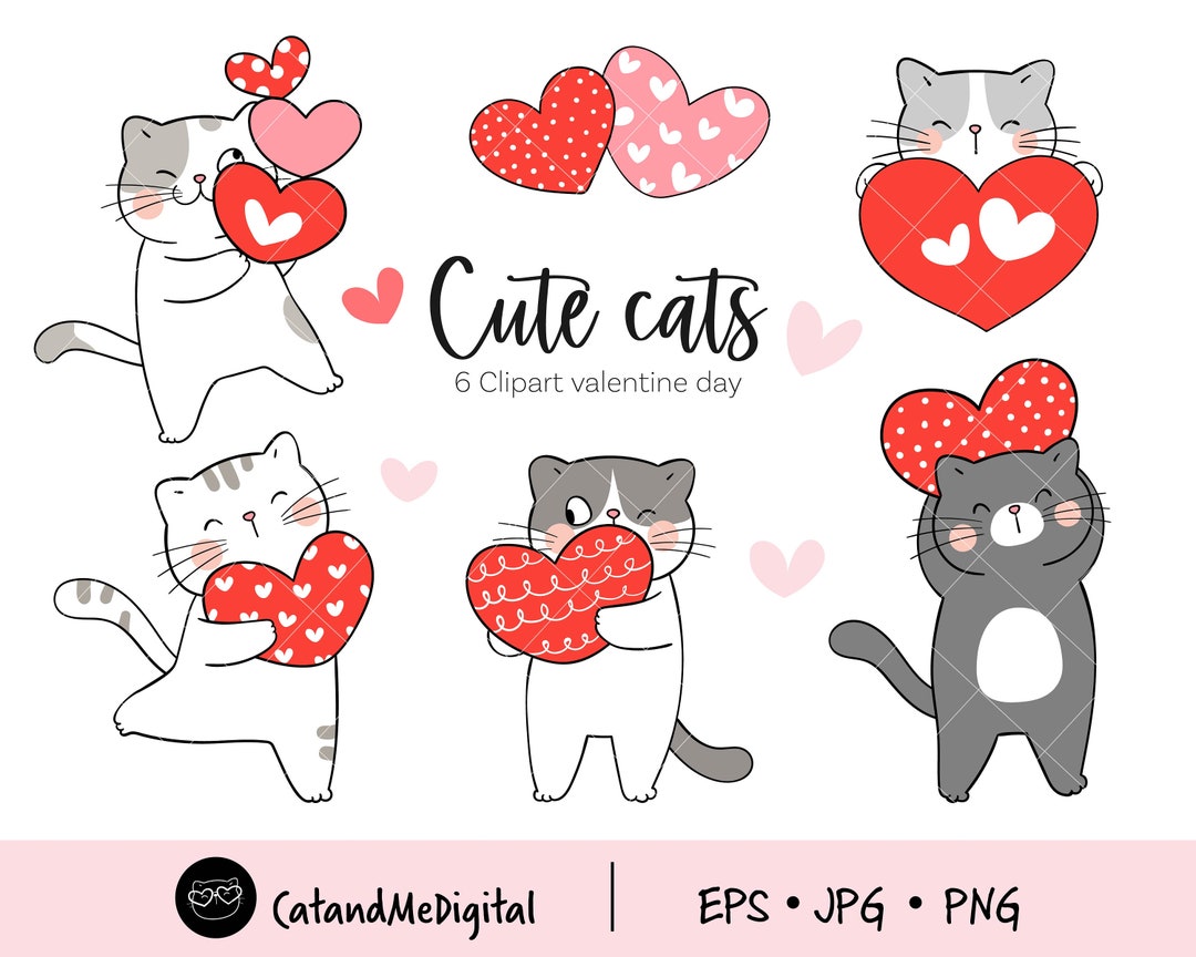 valentine süße katze clipart valentine clipart valentine liebe
