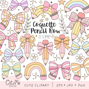 Groovy Disco Bleistift Schleife Clip Art Clip Art png Schule Aufkleber png Schule png png Schule png