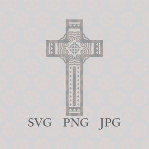 Cross (Hmong Inspired Cross) SVG