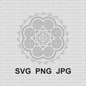 Elephant Foot Sun SVG  PNG  JPG
