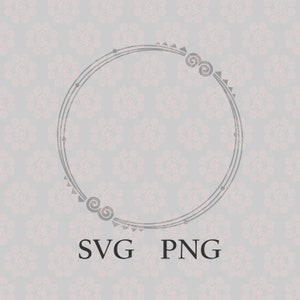 Hmong Inspired Circle Frame - CF5