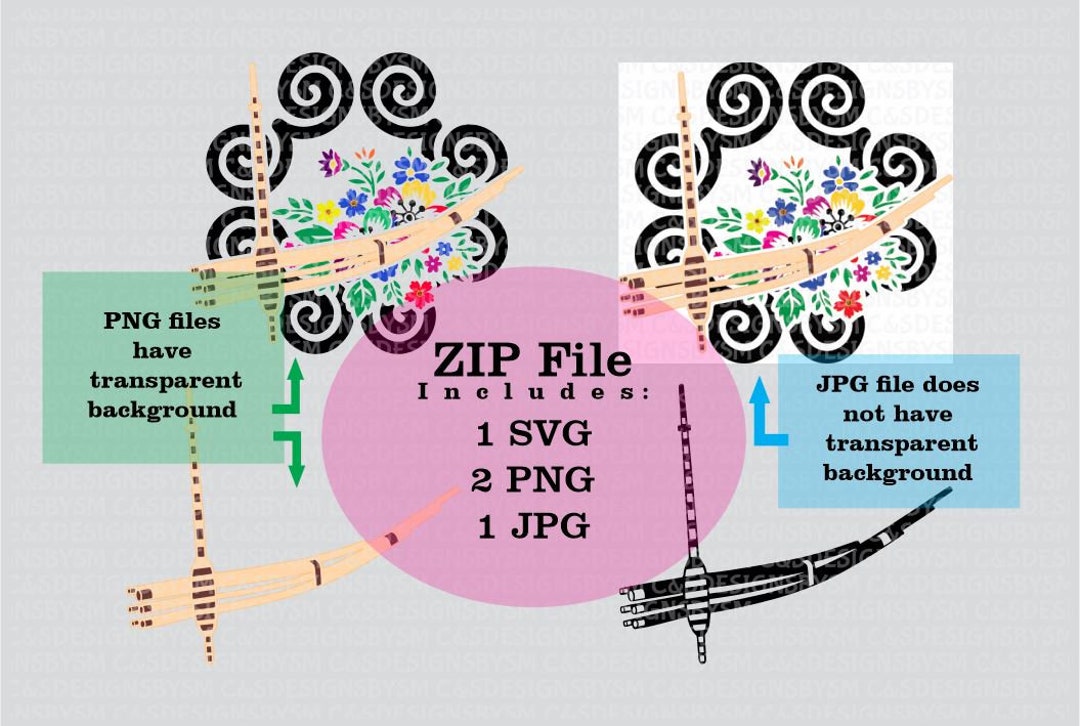 Qeej With Motif DIGITAL FILE - Q1 - Etsy