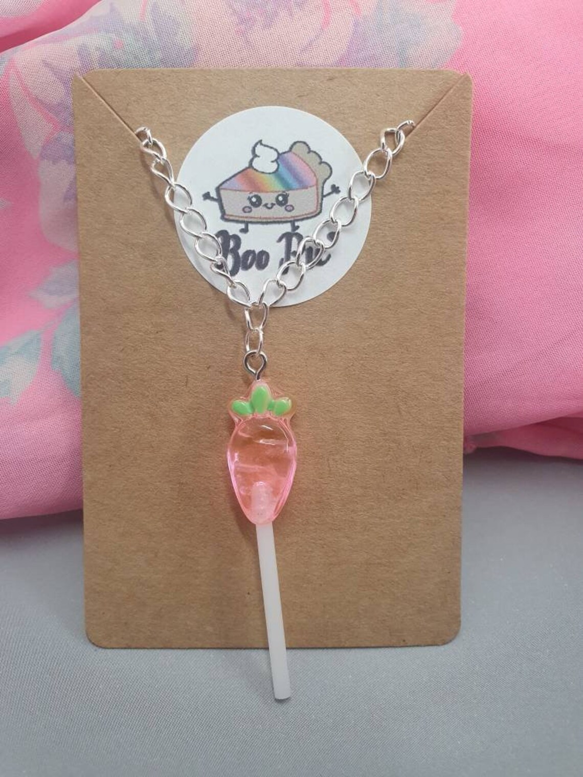 Assorted cute charm pendant silver chain necklaces Etsy