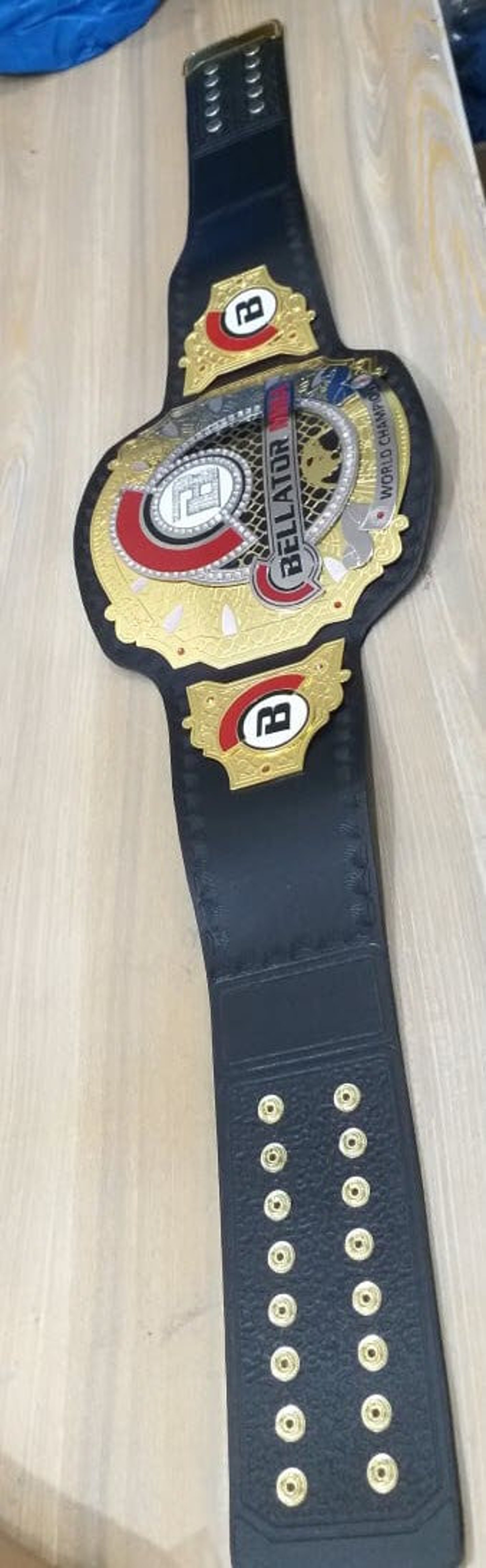 BELLATOR MMA World Championship Belt Copy 4MM | Etsy