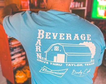 Camisa de granero de bebidas - Taylor, Texas