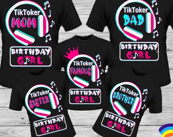Free Free 58 Princess Tik Tok Birthday Shirt Svg SVG PNG EPS DXF File