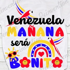 Image numérique .svg, .studio3 et .png du Venezuela Mañana Será Bonito, Venezuela Libre, Venezuela, Guacamaya Venezuela, Venezuela gratuit.