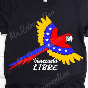 Venezuela Ara Flagge SVG PNG STUDIO3: T-Shirt Design (digitaler Download)
