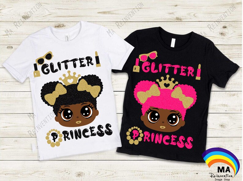Beautiful Image .png and .svg of Birthday Glitter Princess ...
