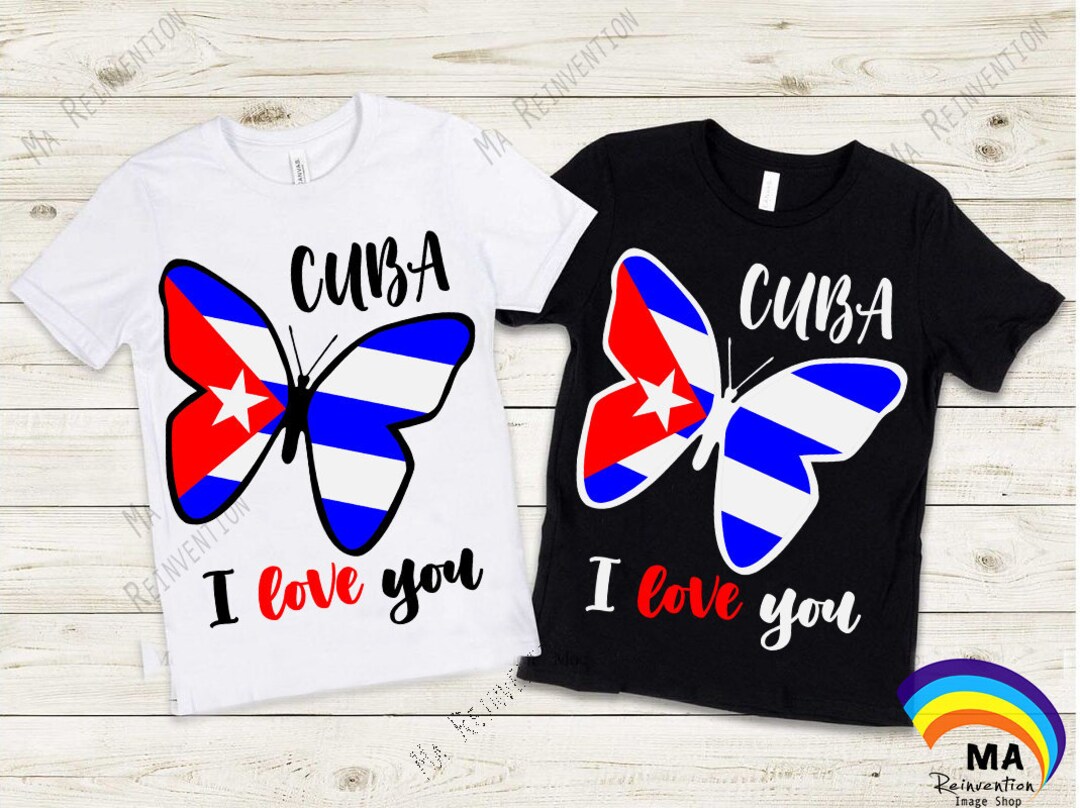 Digital Image .svg, .studio3 and .png of Cuba I Love You, Cuba Flag