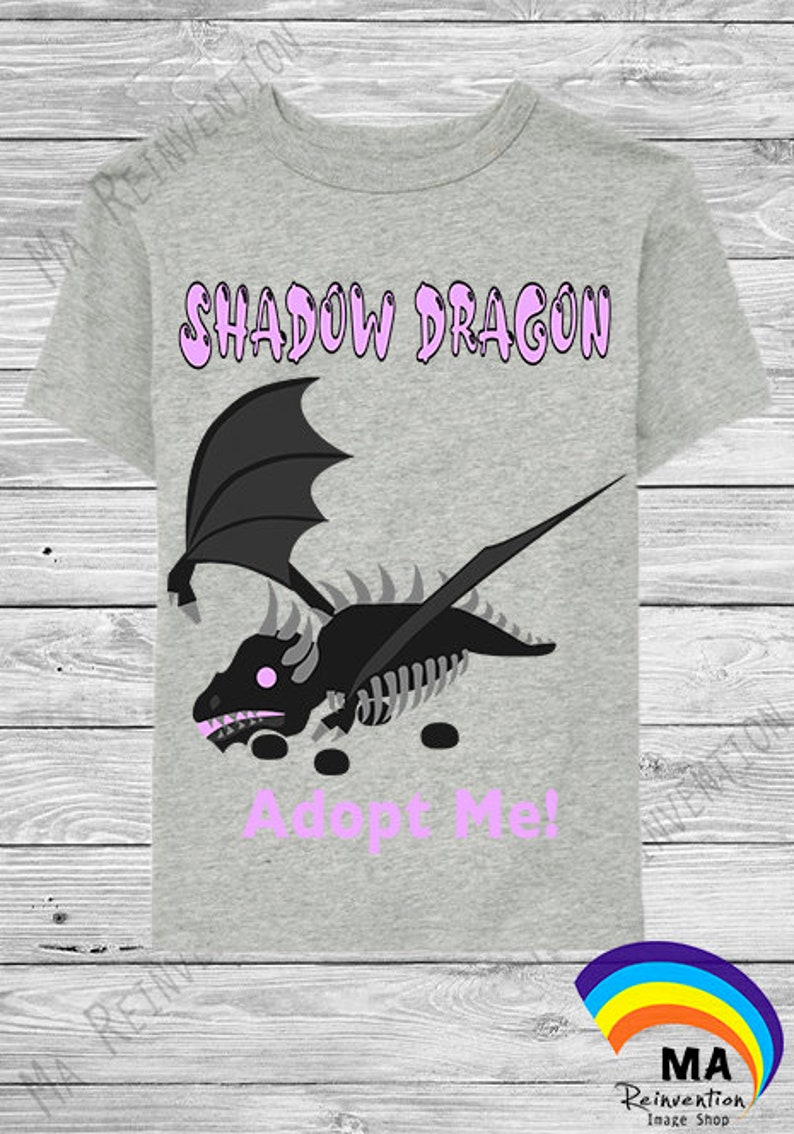 Legendary Shadow Dragon Adopt Me svg Legendary Shadow Dragon | Etsy
