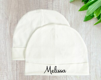 Baby Beanie/ Personalised Baby Beanie/ Custom Baby clothes/ Baby Shower Gift/ Baby/ Baby Hat/