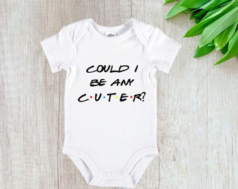 Friends Baby Jumpsuit Clothing Birth Announcement