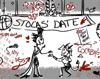 Helluva Boss Comic: Stolas' Date