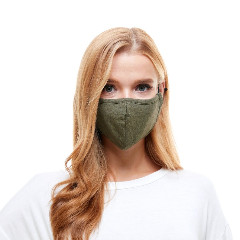 Face Mask with Adjustable Ear loops Washable Reuse Ear Loops 3 Etsy