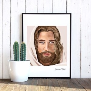 Jesus Christ Fine Art Printable Christ Art Instant Download Christian ...