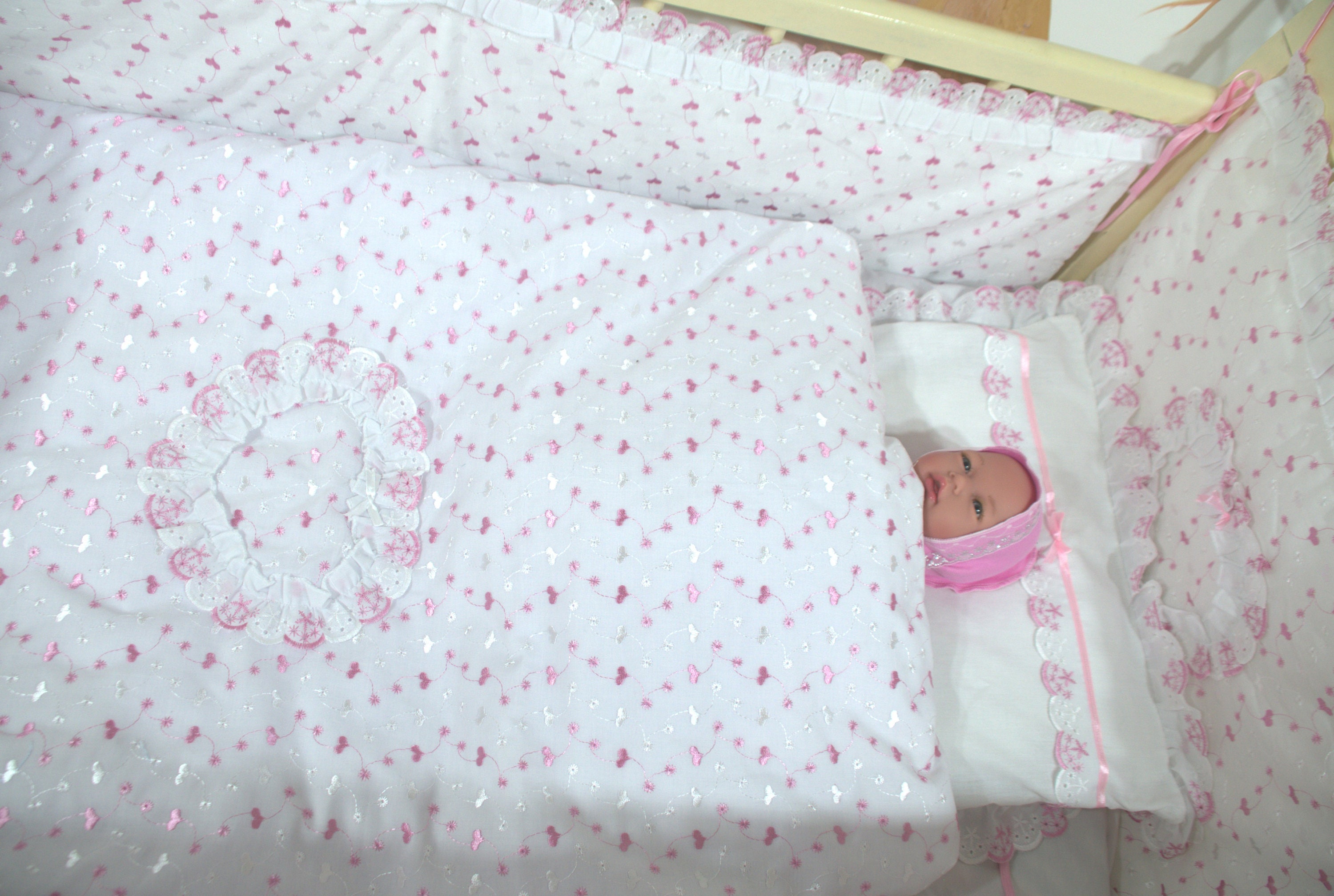 Set in a baby bed | Etsy