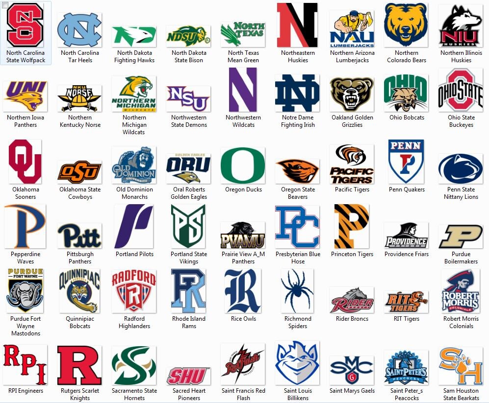 College logo 300 designs. College Sports Cricut NCAA Sports | Etsy