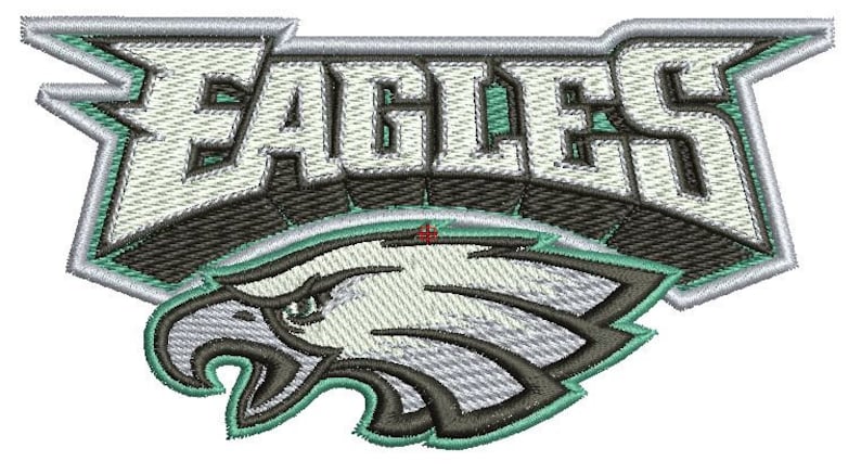 Philadelphia eagles embroidery design 6 sizes 4x4 5x7  etsy Philadelphia eagles embroidery design 6 sizes 4x4 5x7  etsy