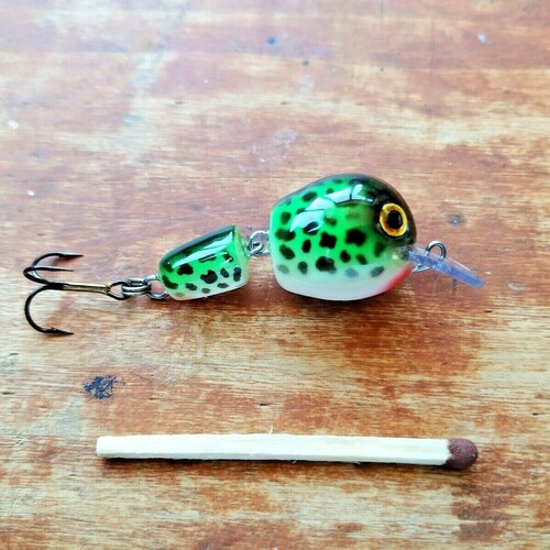 Micro Jointed Handmade Wooden Chubby Lure Etsy