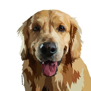 Custom Dog Illustration | Custom Dog Portrait | Custom Portrait | Custom Christmas Present  | DIGITAL