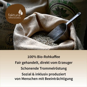 Premium Kaffee Geschenk Set 3 x 250g BIO, FAIR & SOZIAL aus Rösterei produziert von Menschen mit Beeinträchtigung Bild 5