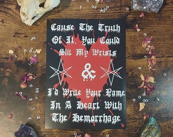 BMTH Truth Print
