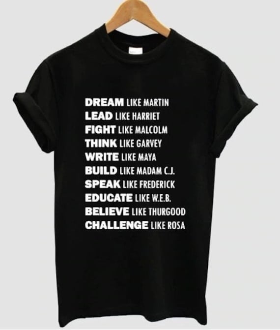 Dream Like Martin Black History T Shirts Dream Like Martin Black History T Shirts