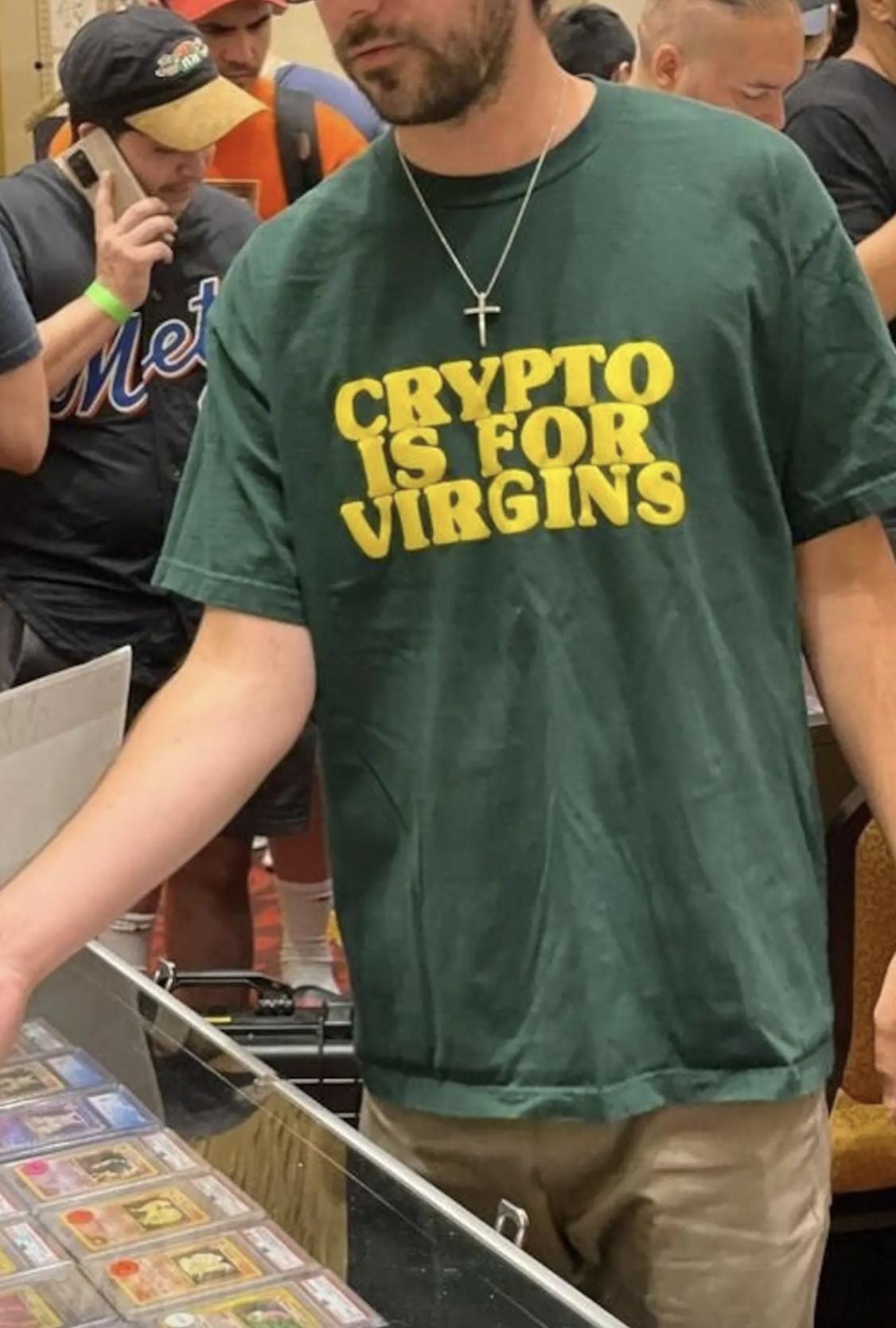 Crypto is for Virgins - Etsy