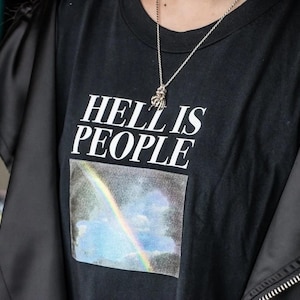 Hell Is People Shirt, Aesthetic Clothing Tshirt, Grunge Shirts, Hell Was Boring Tshirt, Angels Shirts, Hell Tshirts, Tumblr Shirt, Cherub