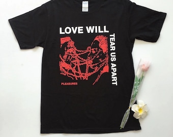 Love Will Tear Us Apart Shirt Joy Division Shirt Womens Mens Post Punk Tshirt Gothic Rock Ian Curtis Tshirt Music Lover Gift