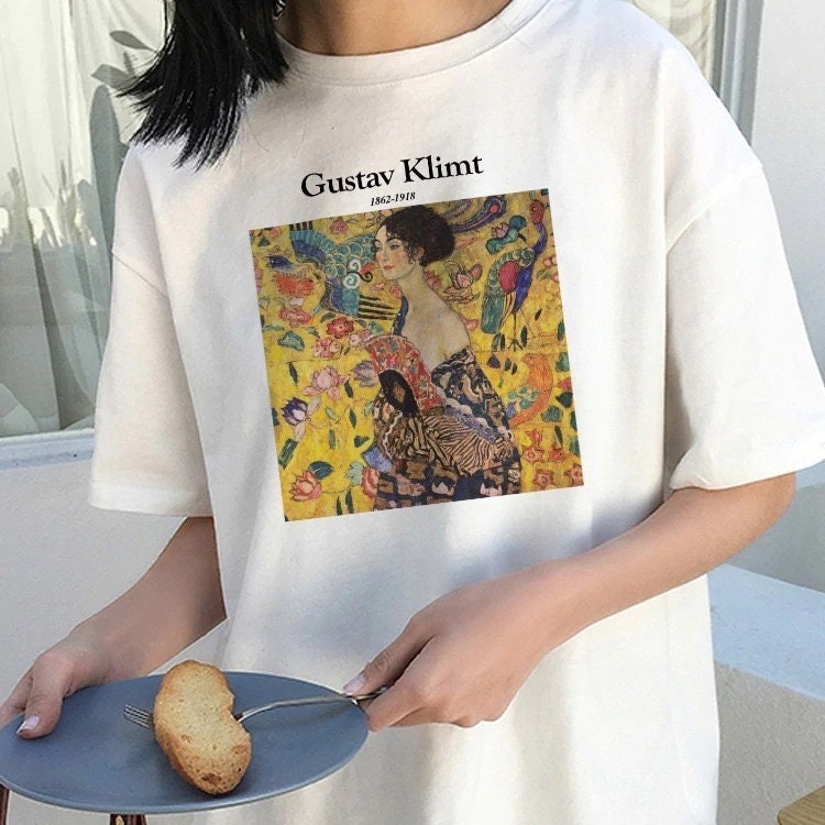 dommer grafisk Græder Klimt Shirt Gustav Klimt Shirt Klimt T Shirt Aesthetic - Etsy
