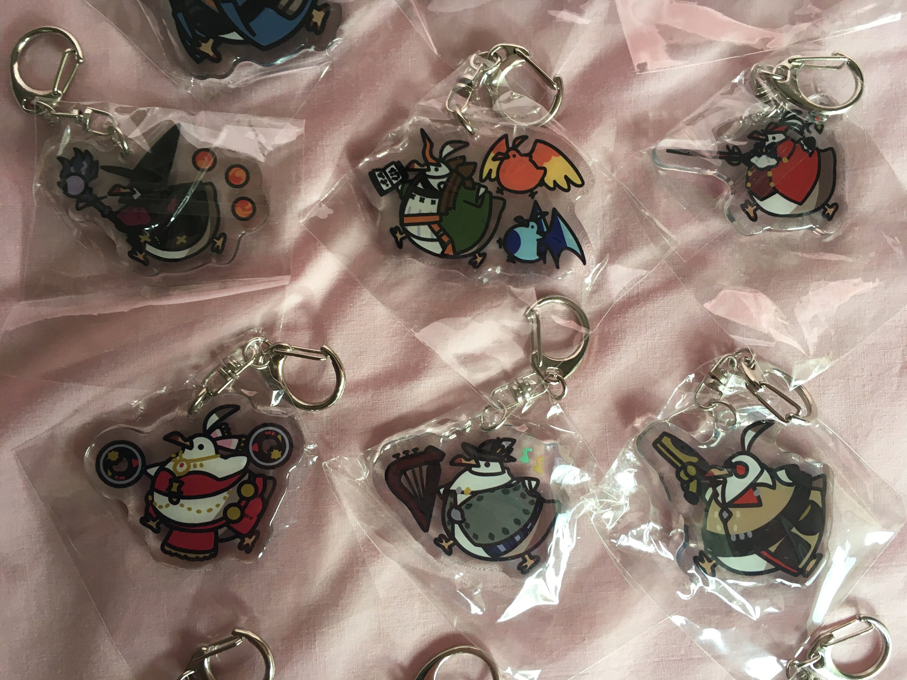 FFXIV Fledgling Dodo Job Class Acrylic Keychain - Etsy