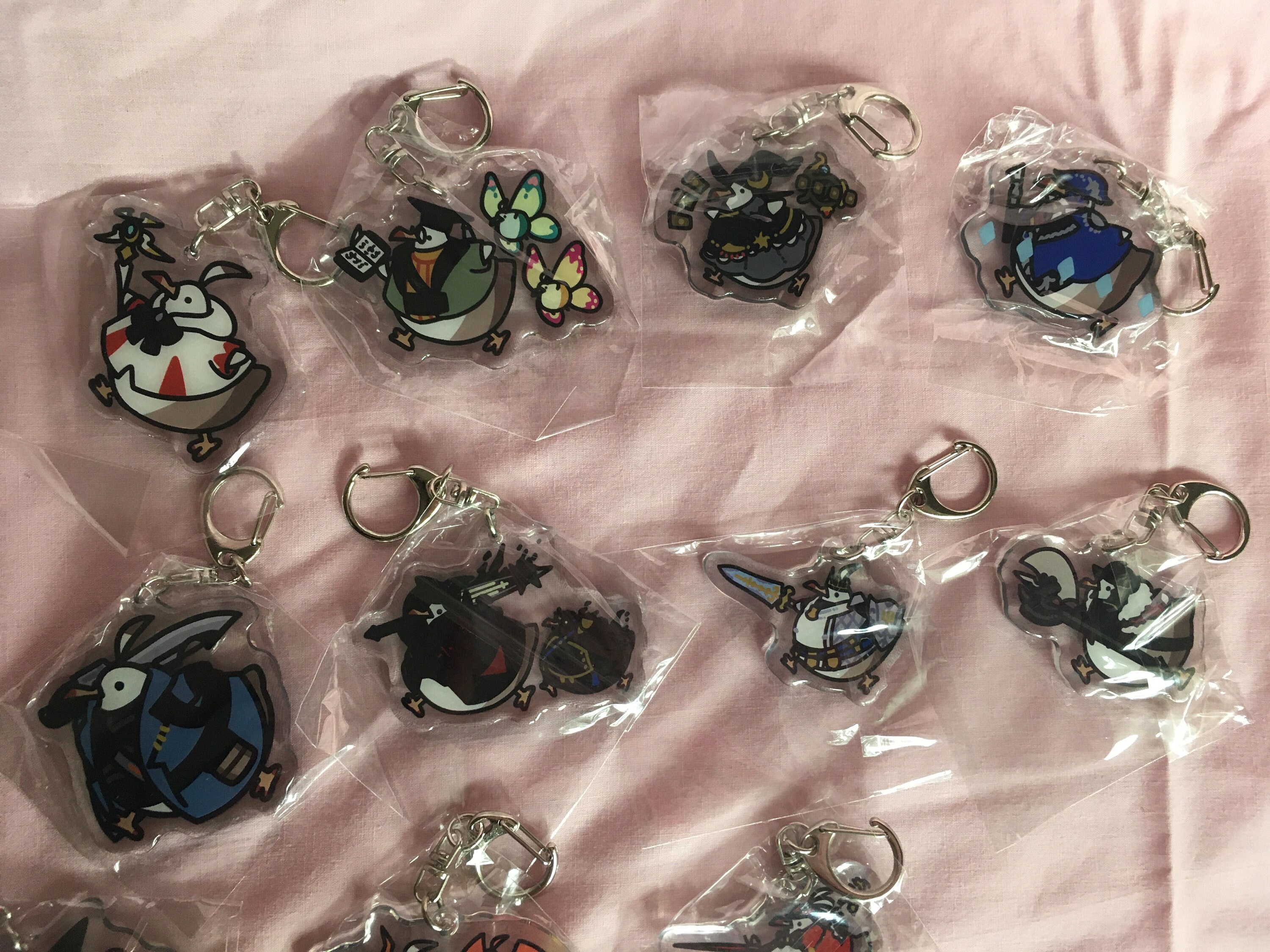 FFXIV Fledgling Dodo Job Class Acrylic Keychain - Etsy