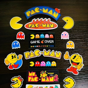 Old school Arcade game Pac -11 Pc Sticker Pac! Great for Phone and Laptops !
